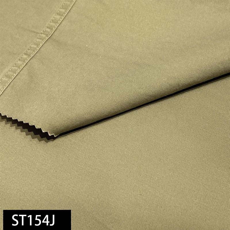 Environmental - Friendly piece dye 224g 97% cotton and 3% spandex woven fabric for garment
